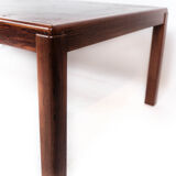 Coffee table in rosewood of Danish design manufactured by Vejle Furniture in the 1960s
