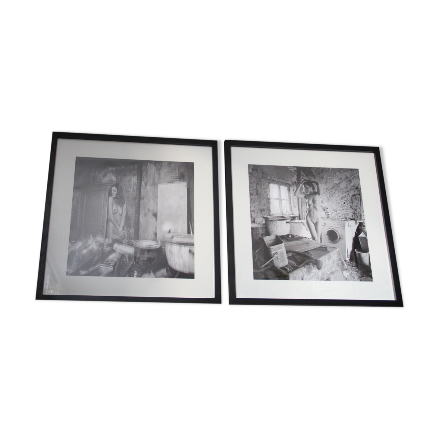 Two large original silver prints