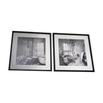 Two large original silver prints