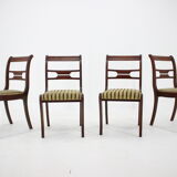Set of four art deco dining chairs, 1940
