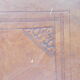 Vintage leather suitcase