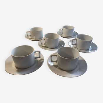 6 tasses à thé