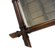 Vintage Faux Bamboo Mirror