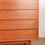 Danish teak chest of drawers, 4 drawers by Arne Vodder for Sibast 1960.
