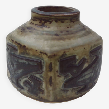 Stoneware Vase by Jorgen Mogensen for Royal Copenhagen Denmark