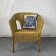 Fauteuil Gondole en rotin