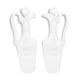 Bottles vinegar in cut crystal baccarat oil and vinegar - near model chicago 1916?