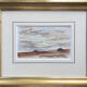 Seaside (Belle-Île). Watercolour by André VERGEAUX (1902-1977)