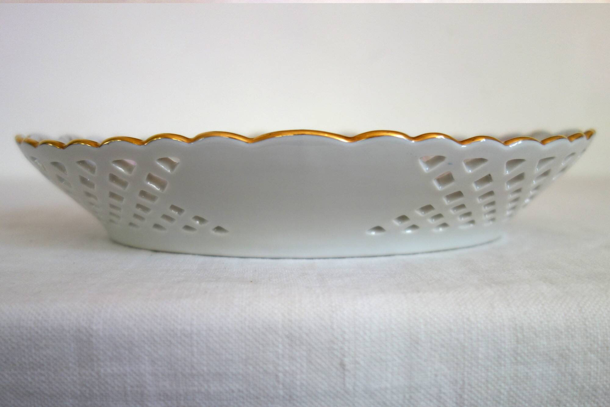 Openwork porcelain cup, Herend factory, Hungary