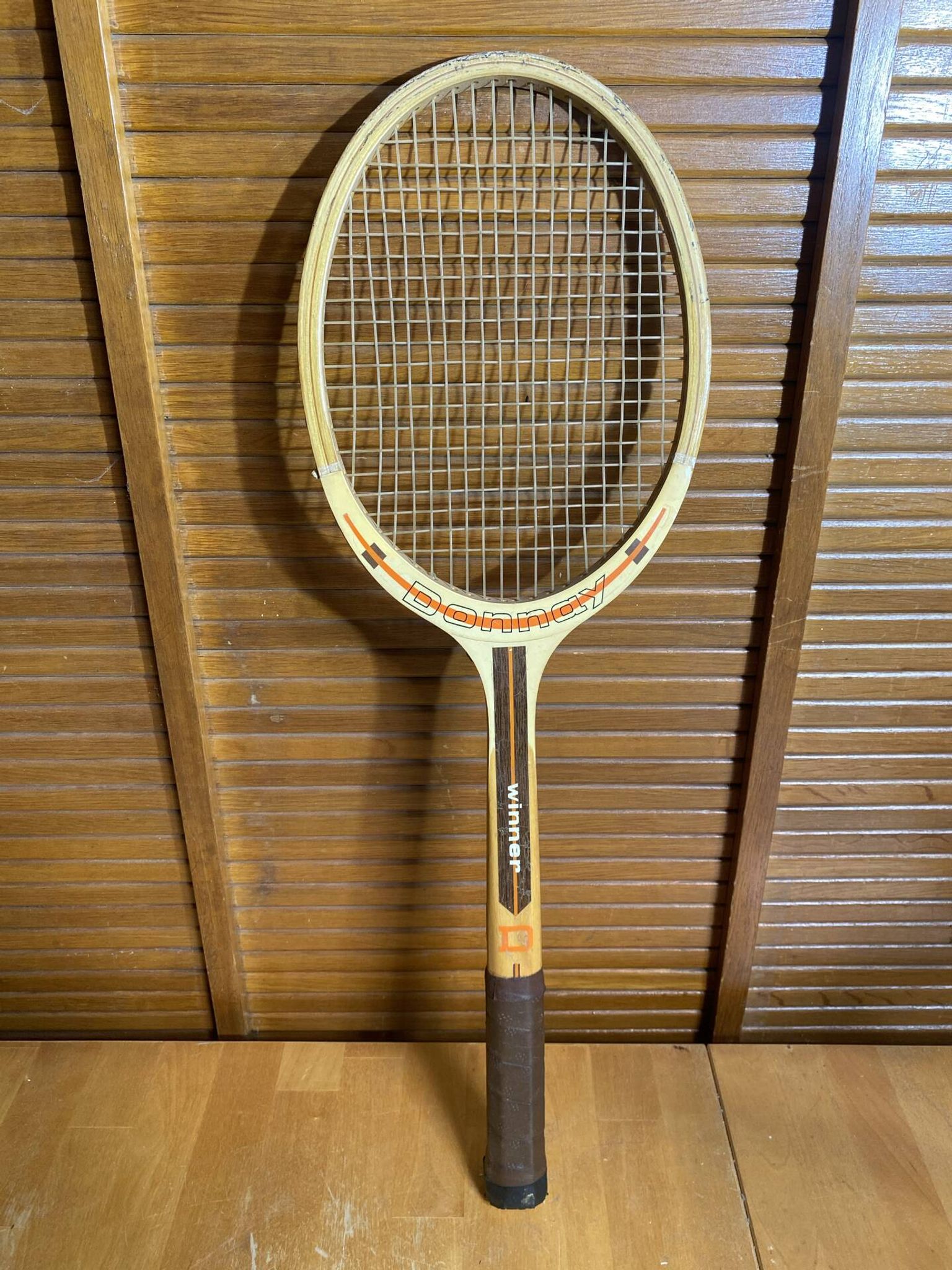 Vintage donnay winner wooden tennis racket