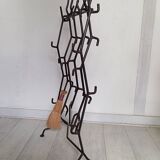 Brutalist fireplace mantel