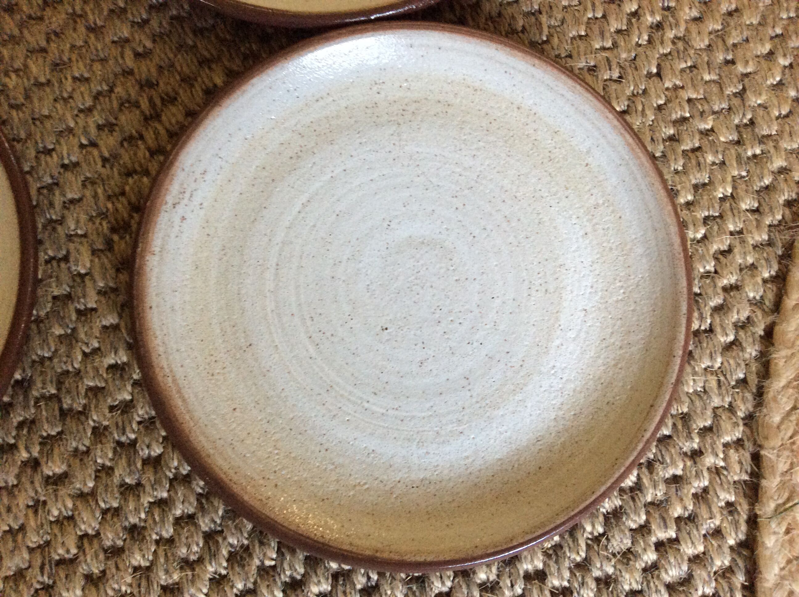 Series of 9 sandstone plates