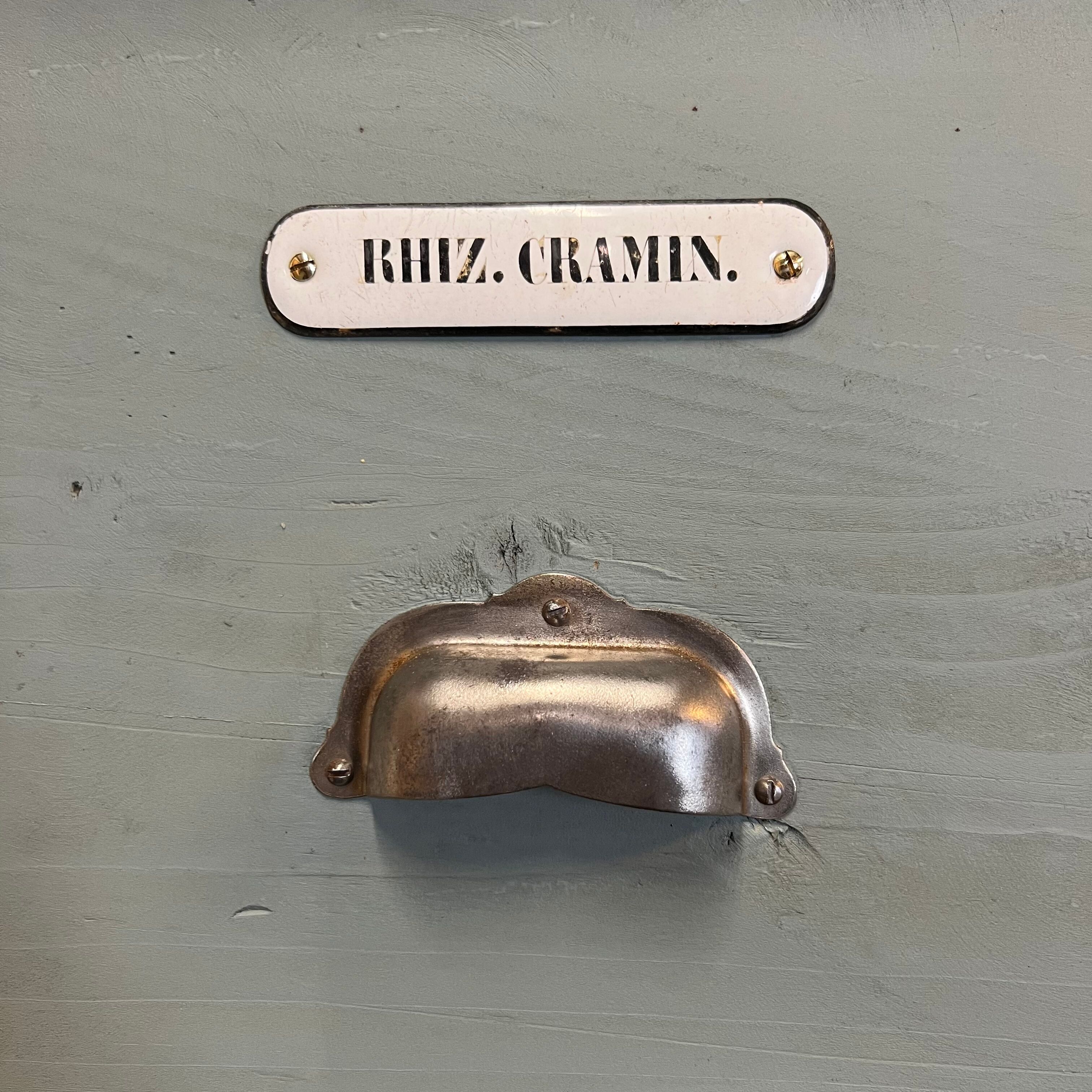 Old apothecary's furniture