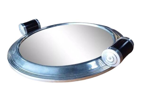 Art Deco mirrored service tray