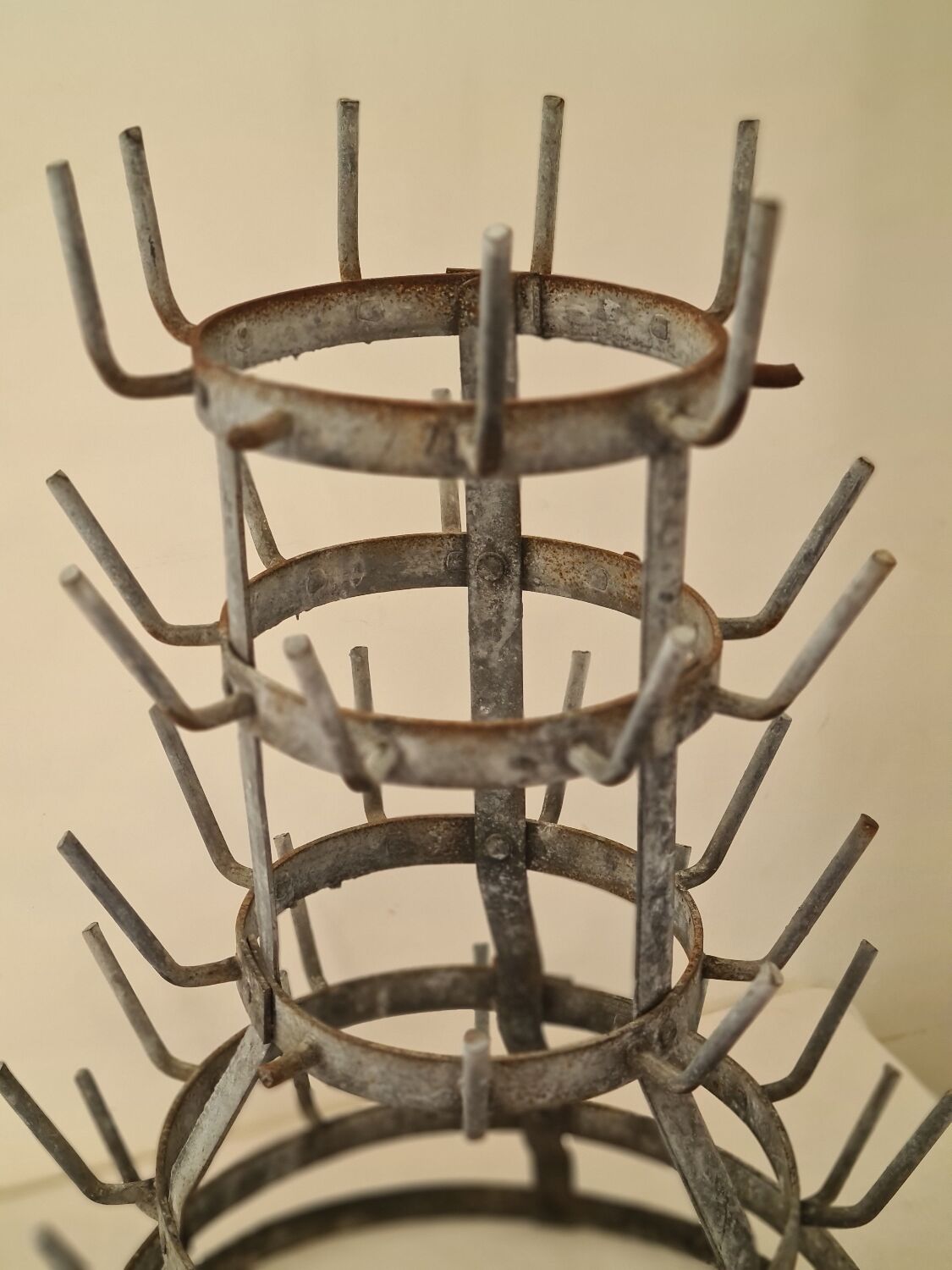 Antique bottle hedgehog