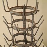 Antique bottle hedgehog