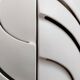 Large designer wall light