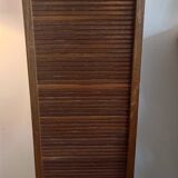 Filing cabinet with curtain