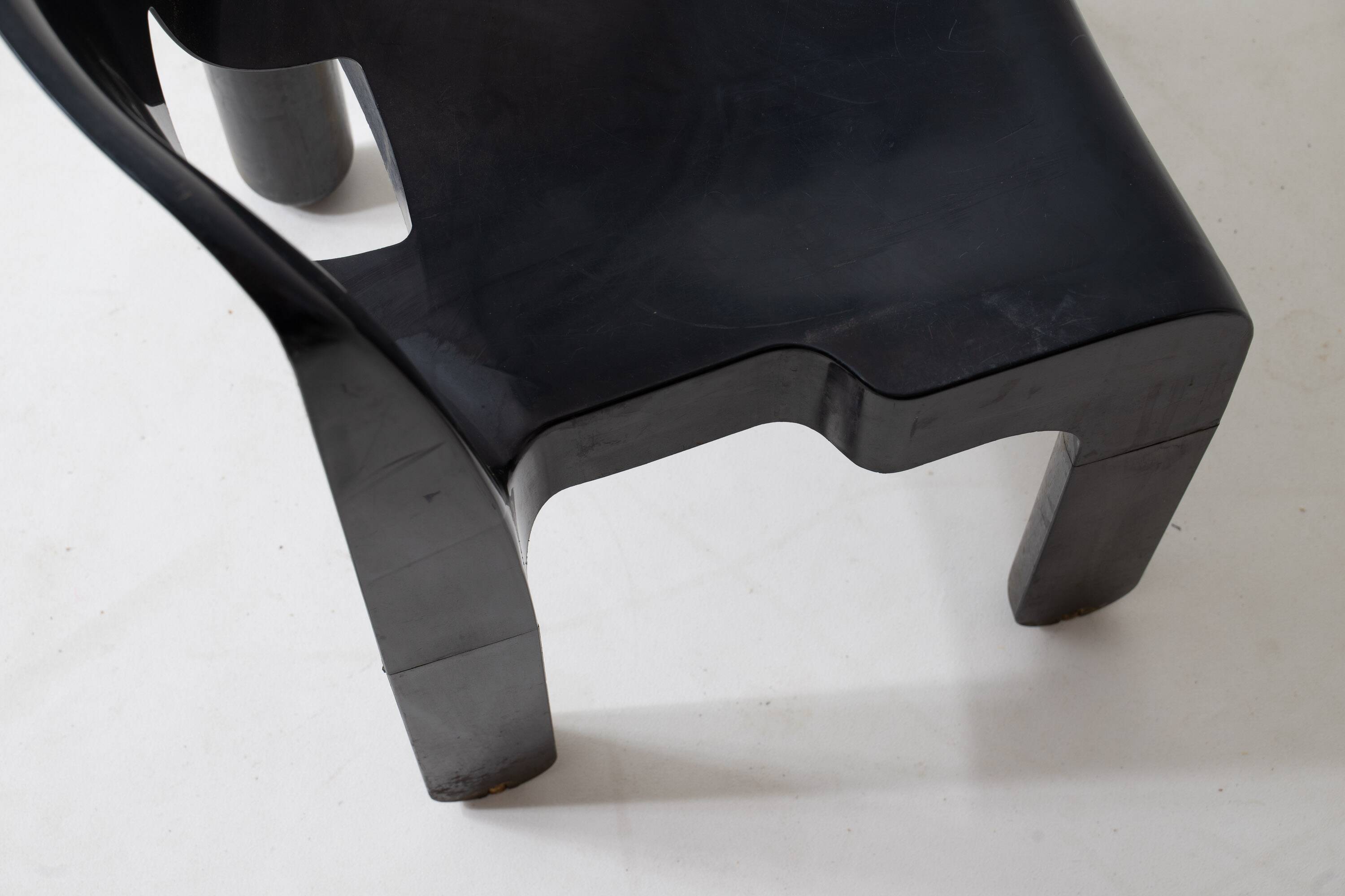 Ensemble de 6 chaises 'Universale' par Joe Colombo