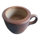 Ancienne tasse tisanière grès Arnon table vintage cup teapot 60s