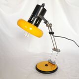 Articulated lamp in lacquered steel, Aluminor, France, 1980.