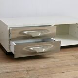 Meuble de rangement bas, Raymond Loewy, Doubinsky Frères, années 70