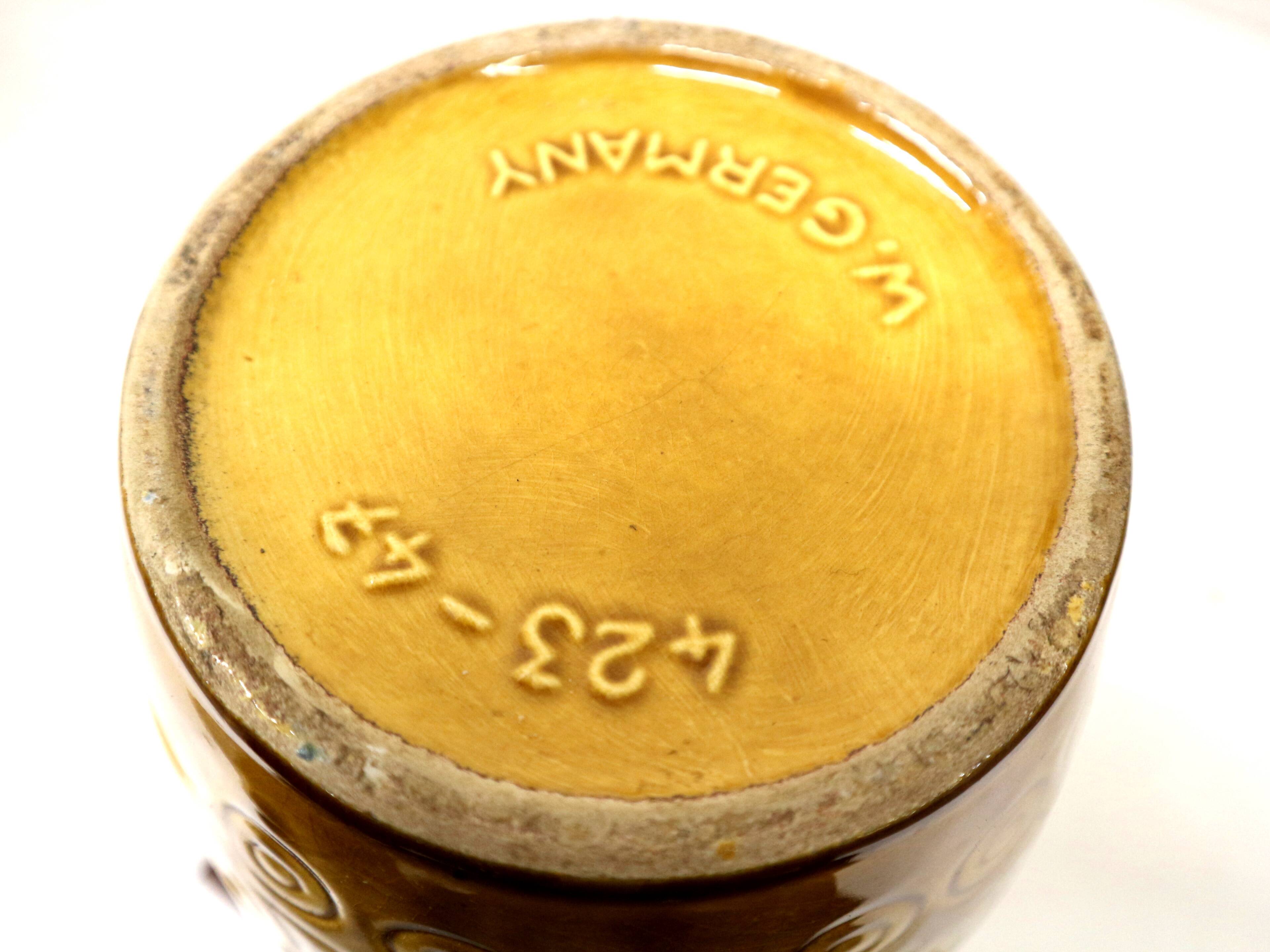 Large vintage West Germany Scheurich vase Model 423-47