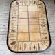 Table basse Capron « herbier » ovale