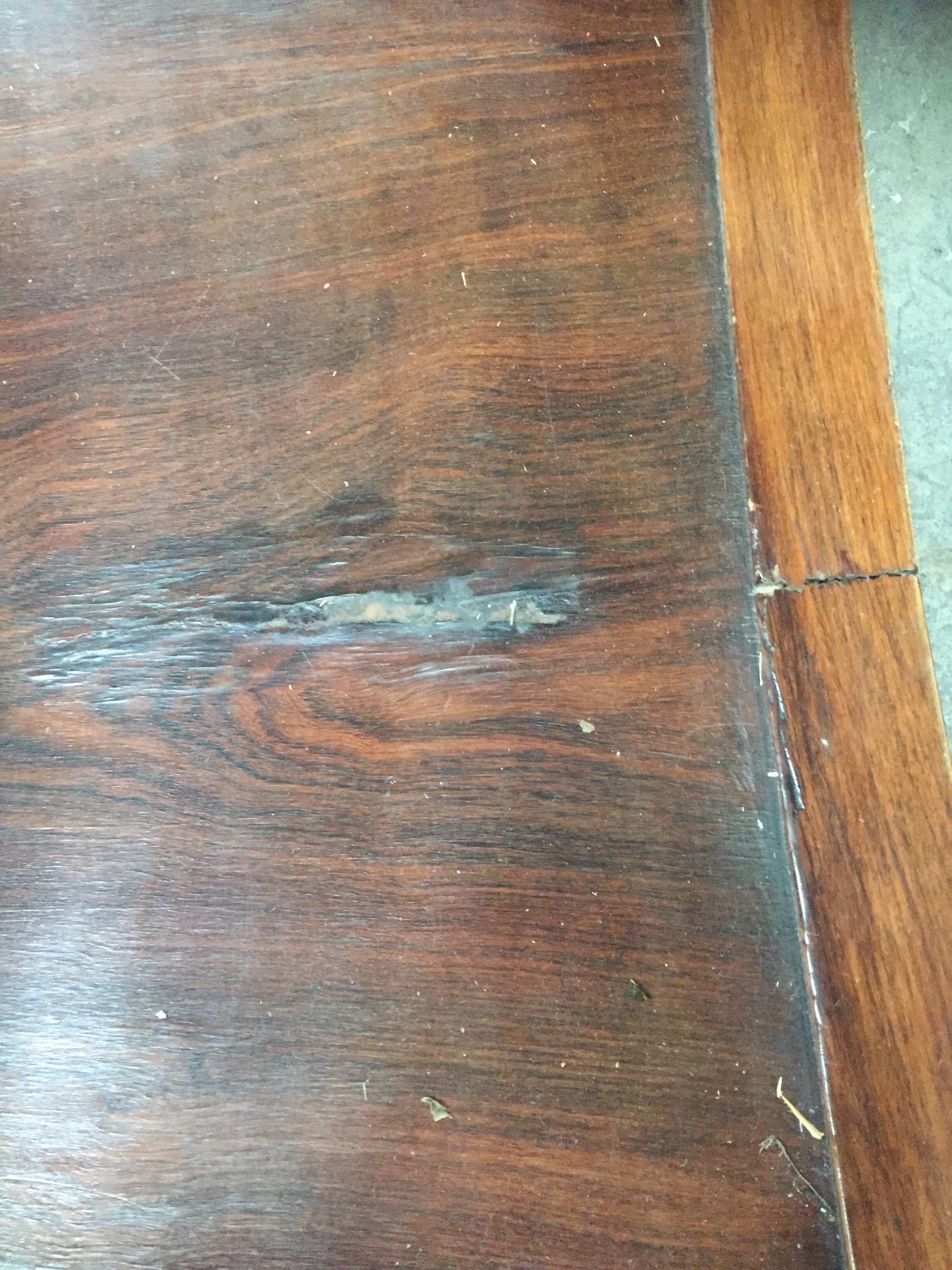 Set table and 6 chairs art deco