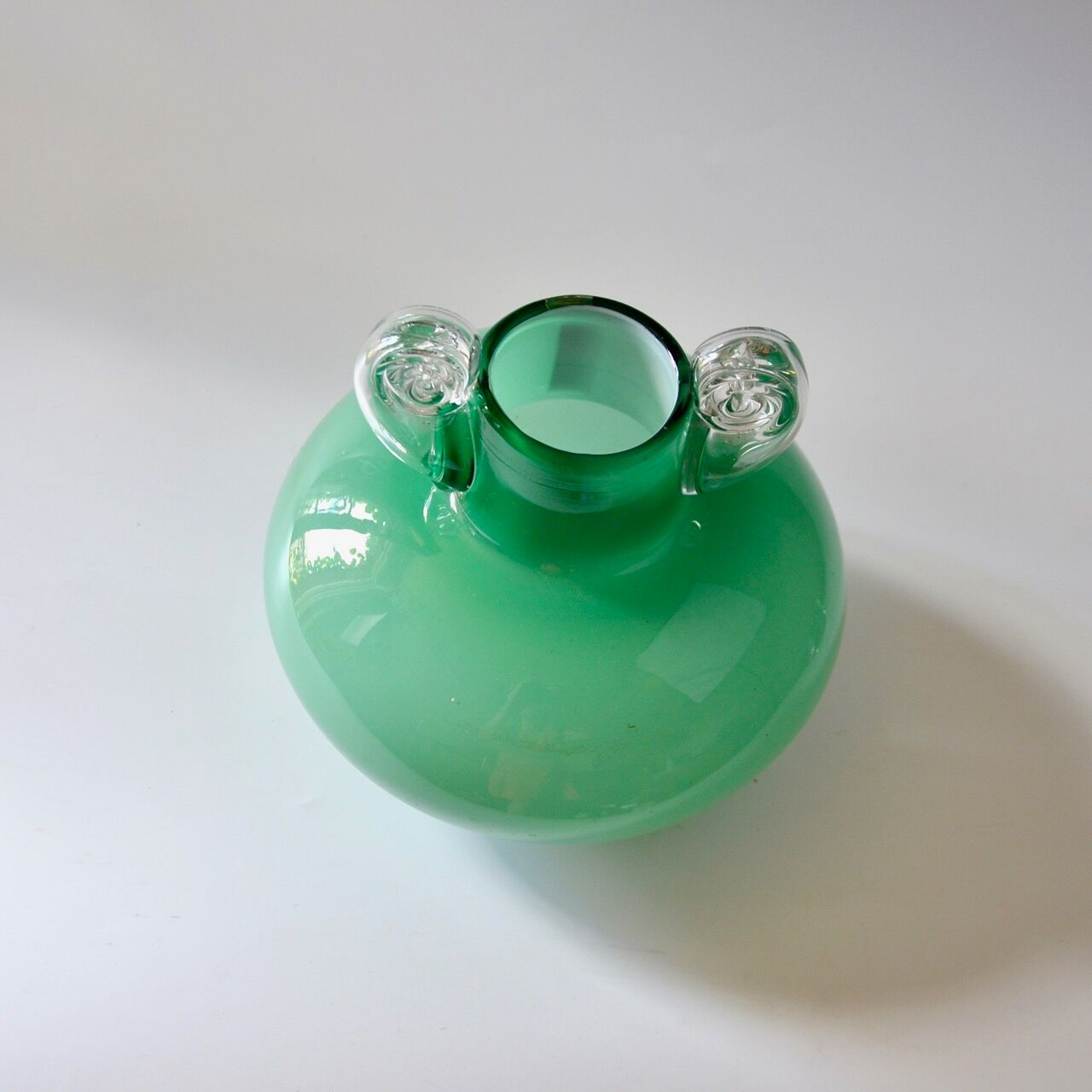 Blown glass vase 1970