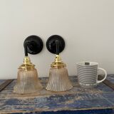 Pair of vintage wall lights