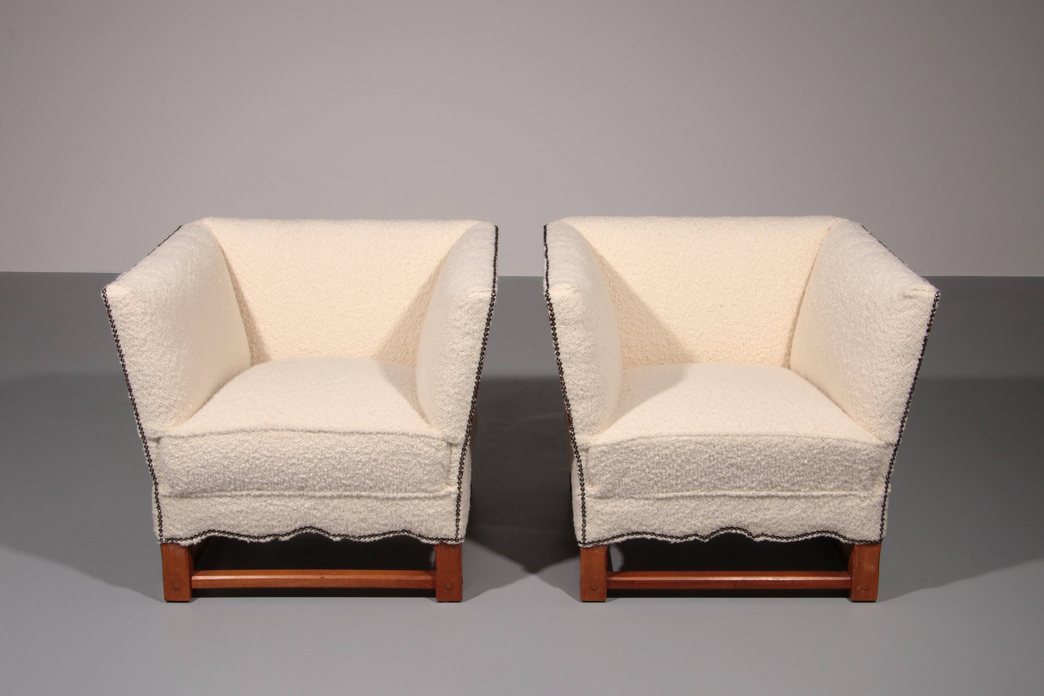 The spanish arm chairs from Elias Barup for Gärsnäs Sweden 1930
