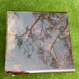 Range records or vinyl range in plexi, turtle scales effect, on wheels, 1970