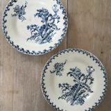 Flat plates iron earth Gien Thistles