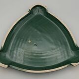Set of 3 ART CERAMIC TRIVETS and BOTTLES by Poët Laval