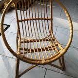 Rattan armchair