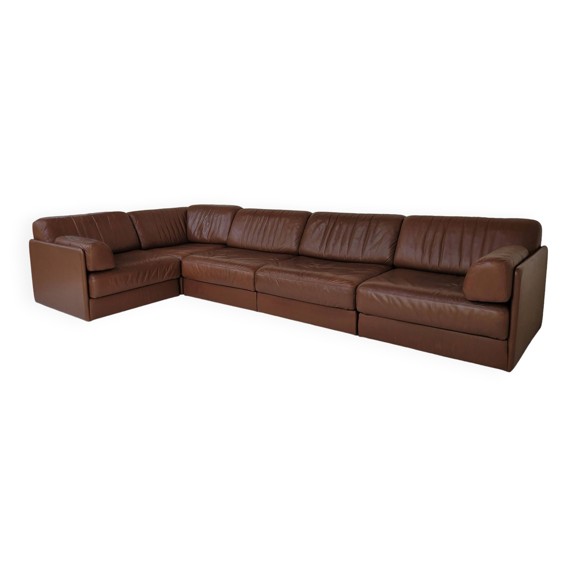 Canapé en cuir modulaire De Sede DS-76