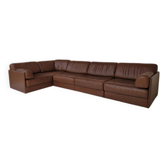 De Sede DS-76 modular leather sofa