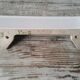 White earthenware shelf 30s