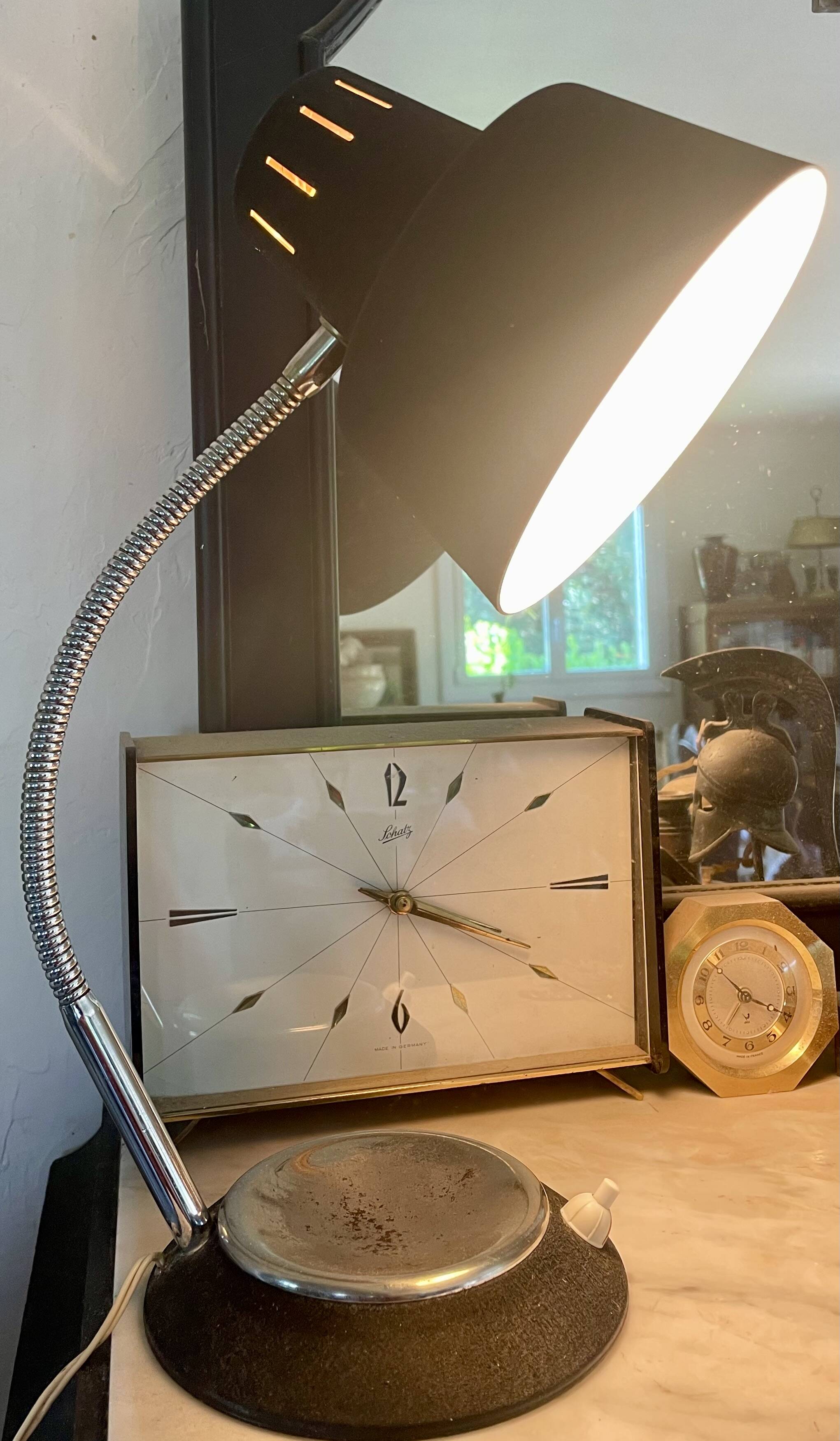 Flexible desk lamp circa 1950