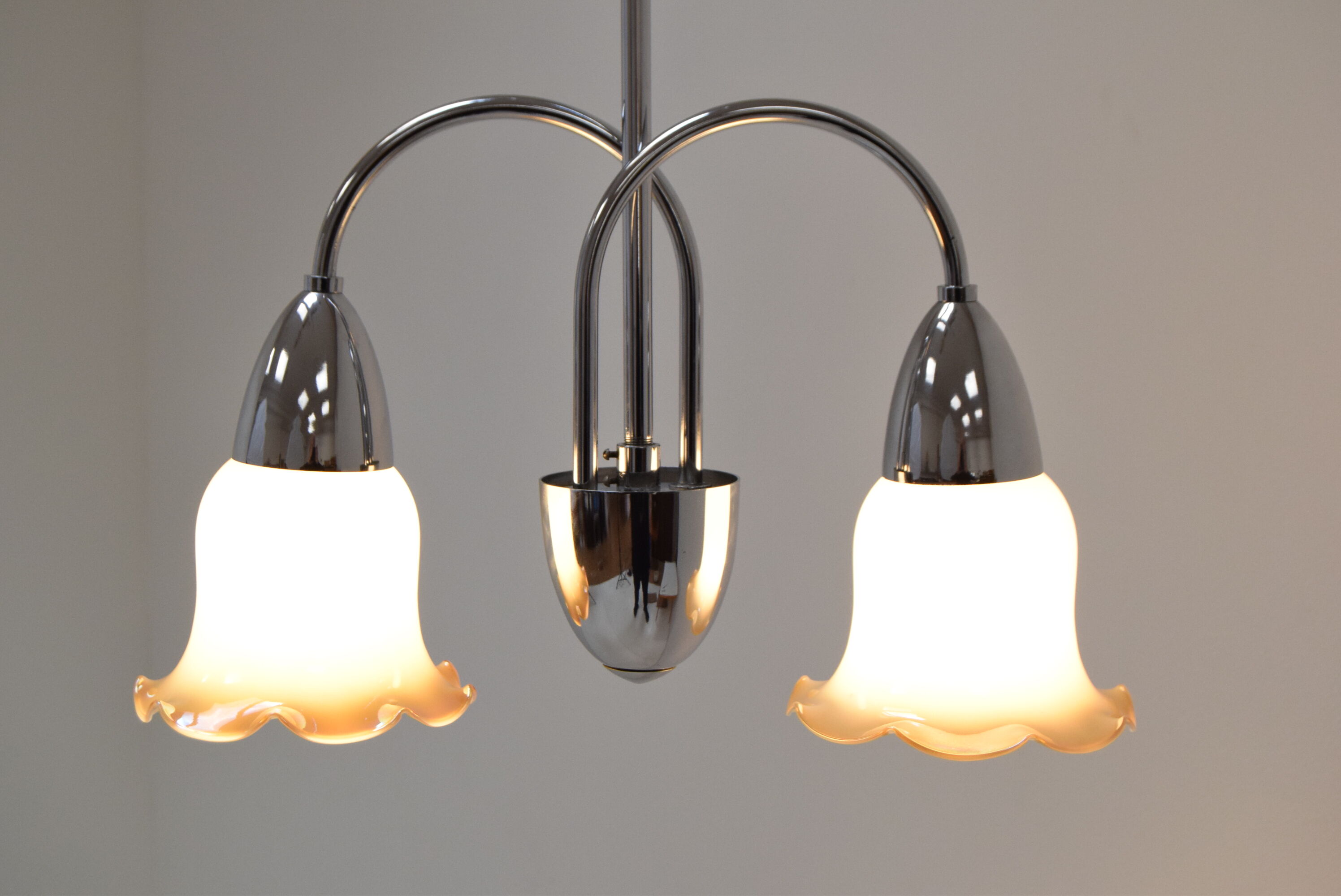 Mid-century Chandelier/Instala Decin,1960's