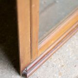 Adorable corner display cabinet in mahogany from the 29th century.