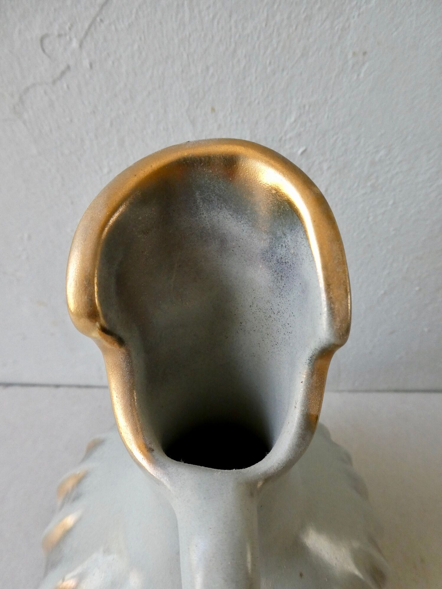 Ceramic vase B Letalle, Saint Clement, 1950s