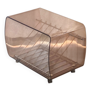 table basse hi-fi,plexiglas,