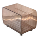 Table basse hi-fi,plexiglas,  Michel Dumas