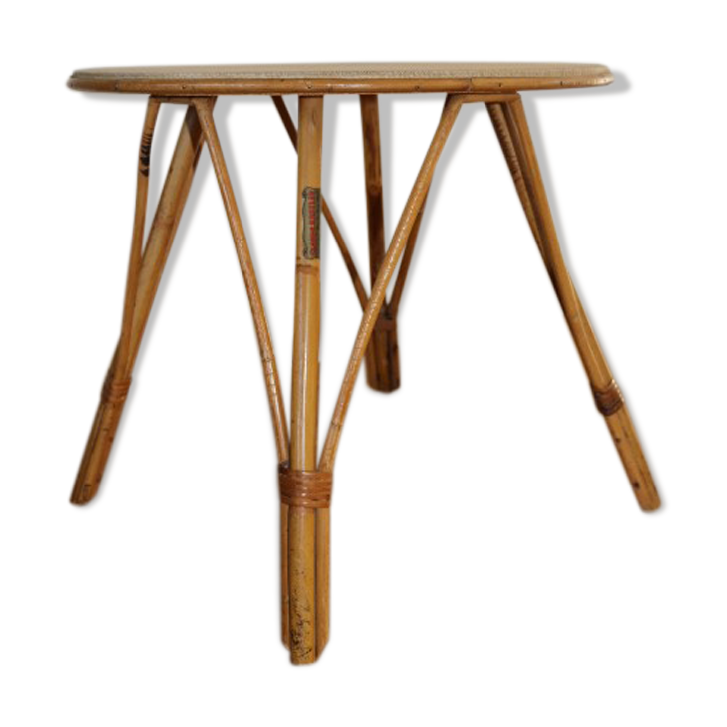 Round rattan coffee table 510mm