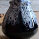 Flame-patterned ceramic pitcher – Vallauris style / Alpho