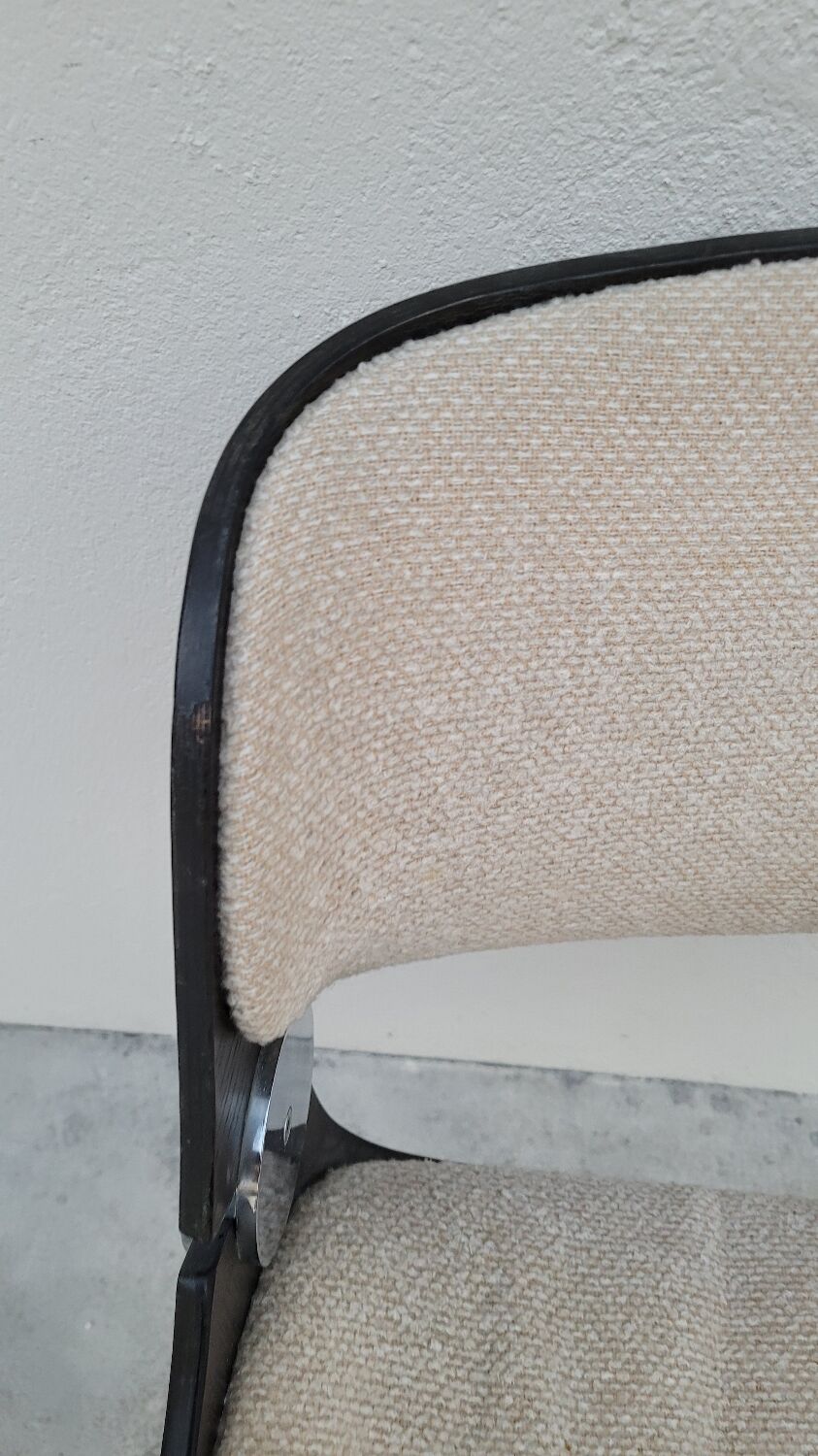Fauteuil design style Étienne Fermigier 1970 vintage