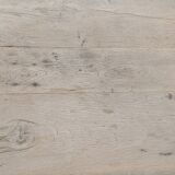 Old brutalist oak farmhouse coffee table