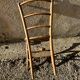 Vintage golden straw chair